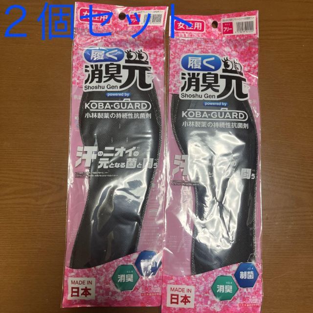 小林製薬(コバヤシセイヤク)の【新品】小林製薬　履く消臭元インソール女性用フリー レディースの靴/シューズ(その他)の商品写真