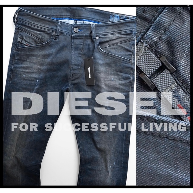 新品定228ドルDIESEL BELTHER デニムW32/W84cmディーゼルのサムネイル