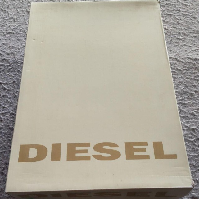 DIESEL ディーゼル サイドジップレザースニーカー elc.or.jp
