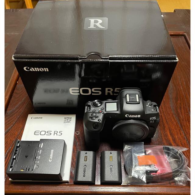 Canon EOS R5 ボディ 予備バッテリー(純正)つき