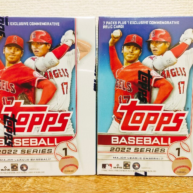 3個 MLB2021Topps シリーズ1 2 アップデート ブラスターボックス 2022