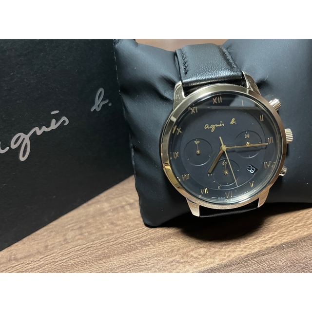 驚きの値段 agnes b. FBRD941 WATCH アニエスベー 腕時計 メンズ ブラック LM02 - 腕時計(アナログ