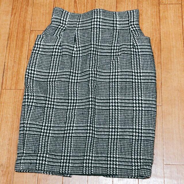 ZARA(ザラ)の極美品 チェック スカート レディースのスカート(ひざ丈スカート)の商品写真
