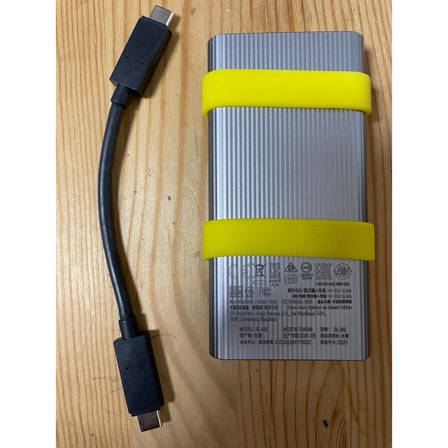 2TB インターフェースSONY ポータブルSSD SL-M2 2TB