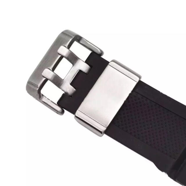 ブラック 黒 ベルト ループ ステンレス 遊環 ジーショック 5600 用 メンズの時計(腕時計(デジタル))の商品写真
