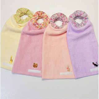 ♡刺繍OP♡キリウネ おりこうエプロン タオルエプロン おりこうタオル(お食事エプロン)