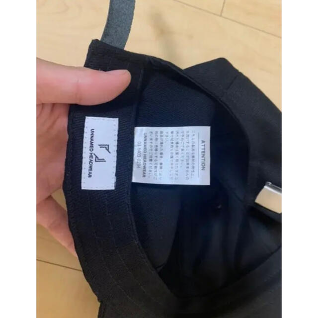 UNNAMED HEADWEAR アンネームド MIDDLE BLK  メンズの帽子(キャップ)の商品写真