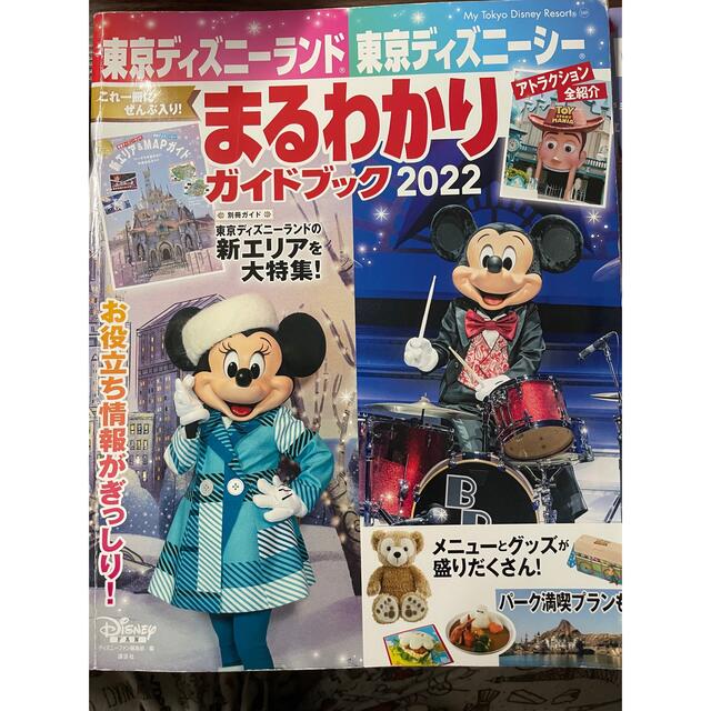 Disney(ディズニー)の東京ディズニーランド　シー　まるわかりガイドブック　2022 チケットの施設利用券(遊園地/テーマパーク)の商品写真