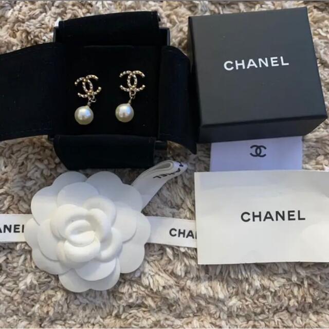 残りわずか】 CHANEL - シャネル パールピアス ピアス - capdiv.semel