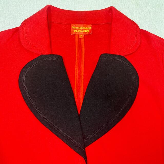 Vivienne Westwood(ヴィヴィアンウエストウッド)のラブジャケット（スウェット）　貴重！入手困難！！ レディースのジャケット/アウター(テーラードジャケット)の商品写真