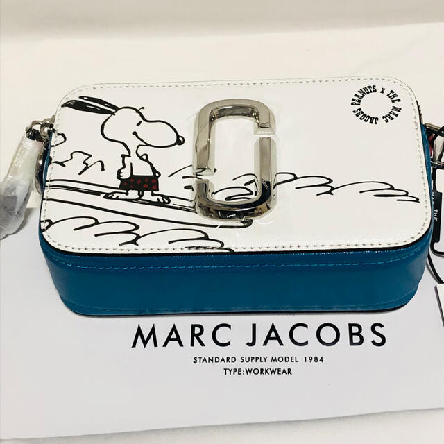 MARC JACOBS(マークジェイコブス)の【新品未使用】　マークジェイコブス　カメラバッグ　白　赤　青　ショルダーバッグ レディースのバッグ(ショルダーバッグ)の商品写真