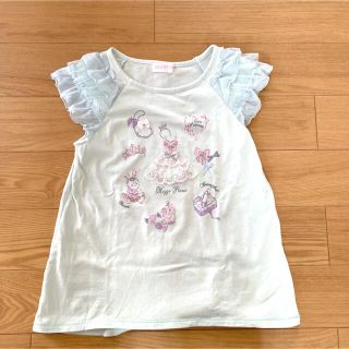 メゾピアノ(mezzo piano)のメゾピアノ Tシャツ 半袖(Tシャツ/カットソー)