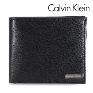 カルバンクライン(Calvin Klein)のカルバンクライン 財布 二つ折り メンズ レザー 79393 新品(折り財布)