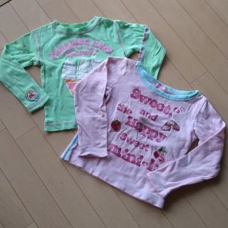 ディジーラバーズ(DAISY LOVERS)の【とみぃ様専用】デイジーラヴァーズ＆ミニＫ　長袖Tシャツ　サイズ110  2枚(Tシャツ/カットソー)