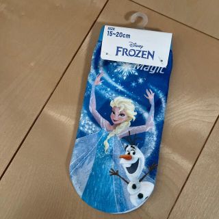 アナトユキノジョオウ(アナと雪の女王)のエルサ　オラフ　靴下　新品　15-20 (靴下/タイツ)