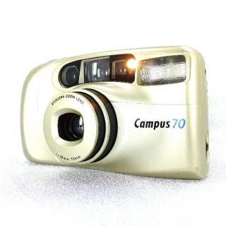 オリンパス(OLYMPUS)の動作品!☆KYOCERA Campus70☆京セラ フィルムカメラ レトロカメラ(フィルムカメラ)