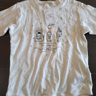 シューラルー(SHOO・LA・RUE)の未使用品130サイズTシャツ(Tシャツ/カットソー)