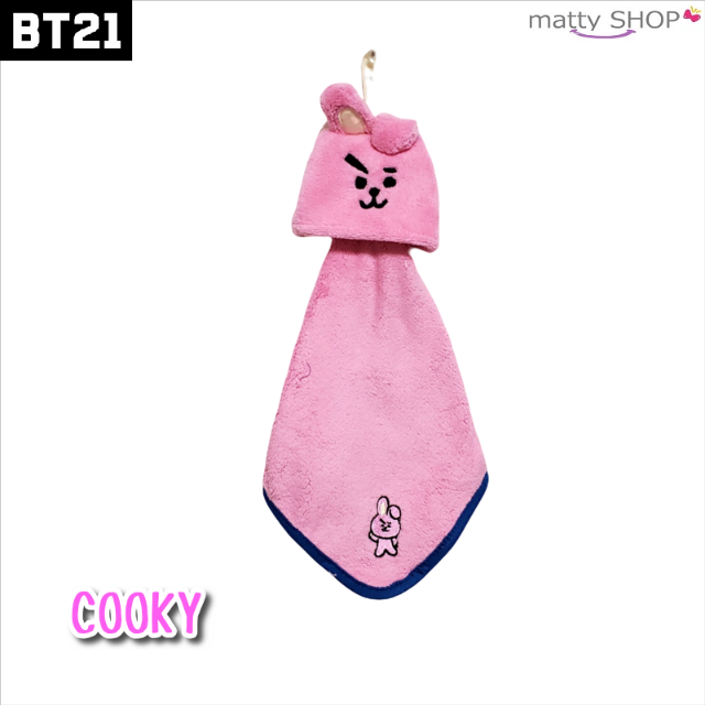 BT21(ビーティーイシビル)のBT21 ループタオル COOKY エンタメ/ホビーのアニメグッズ(タオル)の商品写真