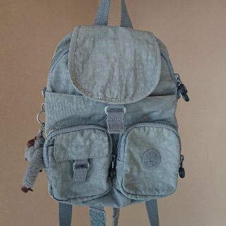 キプリング(kipling)のkipling キプリング リュック グレー(リュック/バックパック)