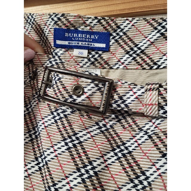 BURBERRY BLUE LABEL(バーバリーブルーレーベル)のあずきちゃんさん専用　BURBERRY　キュロット レディースのパンツ(キュロット)の商品写真