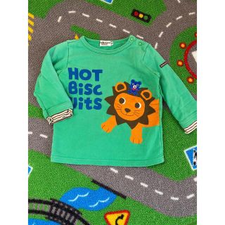 ホットビスケッツ(HOT BISCUITS)のサイズ80 ミキハウス ホットビスケッツ 長袖シャツ(Ｔシャツ)