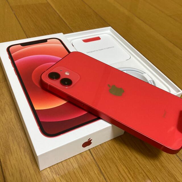 【新品未使用】iPhone12 レッド (PRODUCT)RED