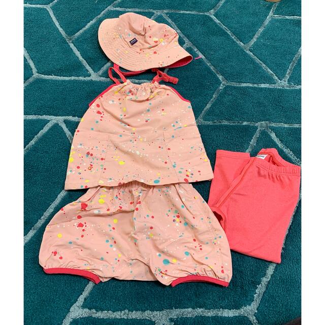 patagonia(パタゴニア)のパタゴニア　セット売り　　お水遊び　２T キッズ/ベビー/マタニティのキッズ服女の子用(90cm~)(その他)の商品写真