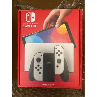 ニンテンドースイッチ(Nintendo Switch)のnintendo switch 有機elモデル ホワイト 本体 中古(家庭用ゲーム機本体)