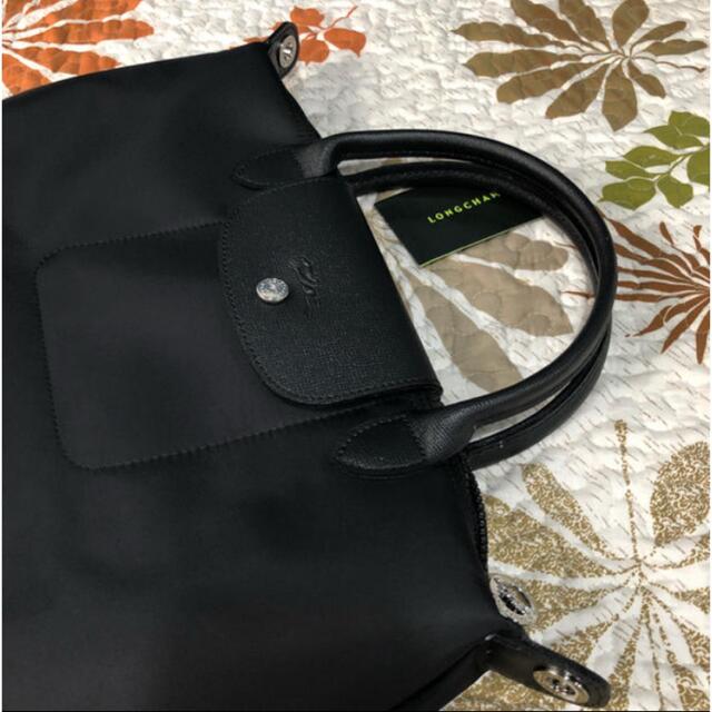 LONGCHAMP(ロンシャン)の☆新品☆ロンシャン プリアージュ ネオ ハンドバック S ブラック レディースのバッグ(トートバッグ)の商品写真