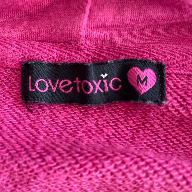lovetoxic(ラブトキシック)のLovetoxic ラブトキシック　パーカーMサイズ150cm キッズ/ベビー/マタニティのキッズ服女の子用(90cm~)(Tシャツ/カットソー)の商品写真