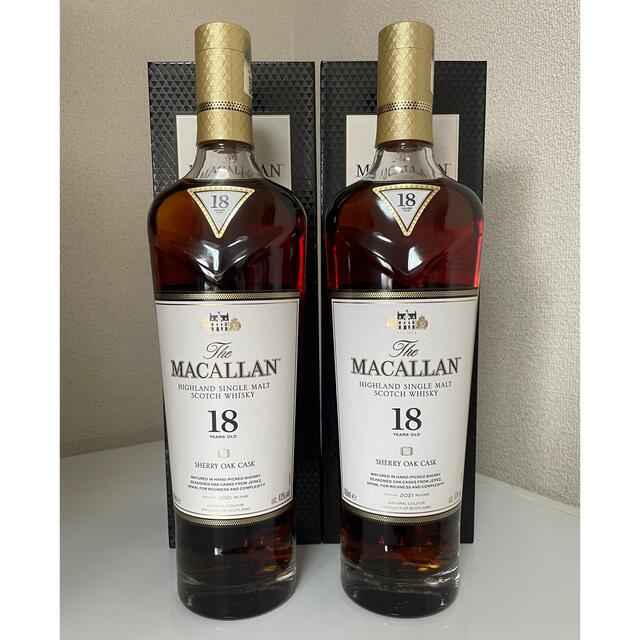 ザ・マッカラン　18年　２本セット　The MACALLAN 　18Years