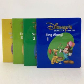 ディズニー(Disney)の2009年購入！シングアロングDVD4枚　DWE　ディズニー英語　303506(知育玩具)