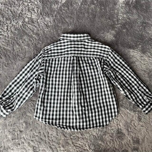 COMME CA ISM(コムサイズム)のCOMME CA ISM ギンガムチェックシャツ キッズ/ベビー/マタニティのキッズ服男の子用(90cm~)(ブラウス)の商品写真