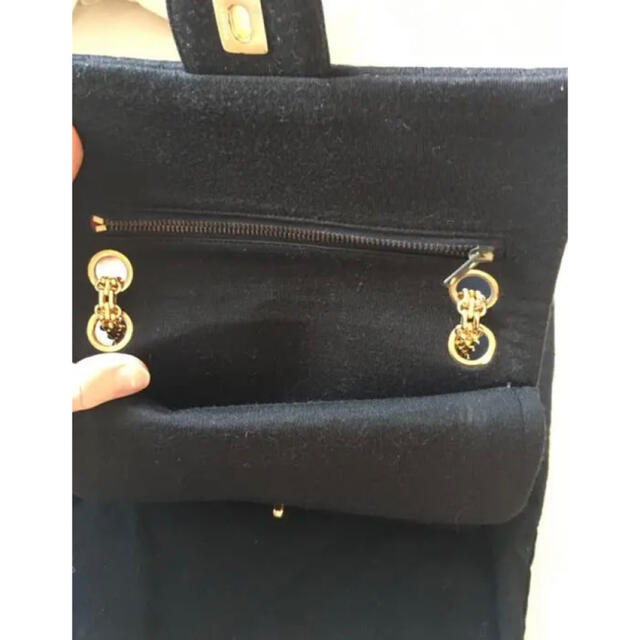 CHANEL シャネル マトラッセ コットンジャージ チェーンバッグ 4