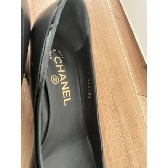 CHANEL(シャネル)のCHANEL シャネル  リボン　パンプス　35.5C レディースの靴/シューズ(ハイヒール/パンプス)の商品写真