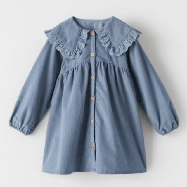 ZARA KIDS(ザラキッズ)の新品タグ付き！！ ZARA baby コーデュロイワンピース 98cm 2,3歳 キッズ/ベビー/マタニティのキッズ服女の子用(90cm~)(ワンピース)の商品写真