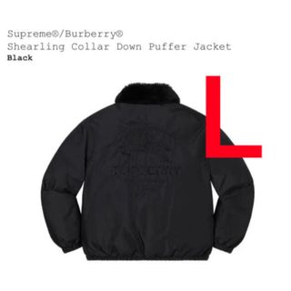 シュプリーム(Supreme)の［L］国内正規品☆Supreme Burberry Collar Puffer(ダウンジャケット)