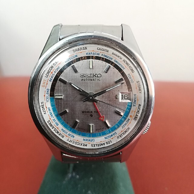 SEIKO - セイコー ワールドタイム セカンドモデル 1968年製 SEIKO - セイコー ワールドタイム セカンドモデル 1968年製