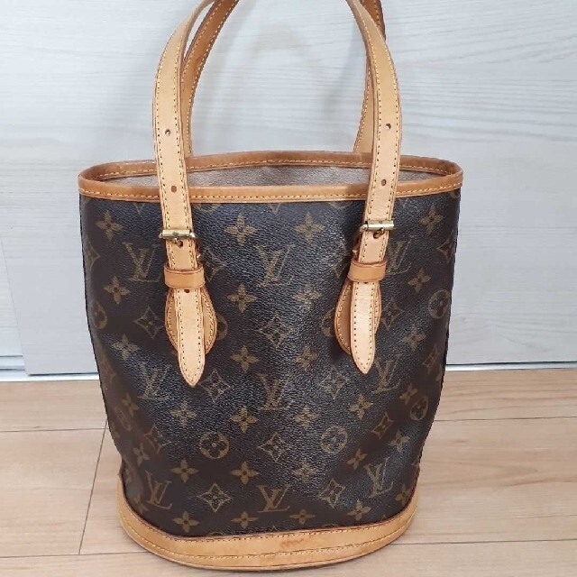 〇〇LOUIS VUITTON ルイヴィトン モノグラム プチ・バケットPM トートバッグ M42238