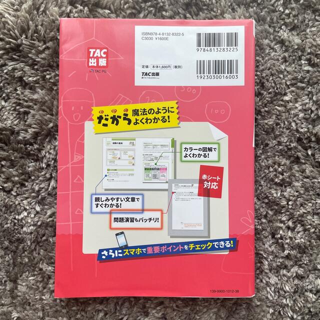 TAC出版(タックシュッパン)のFP3級　教科書　みんなが欲しかった！ＦＰの教科書３級 ２０１９－２０２０年版 エンタメ/ホビーの本(資格/検定)の商品写真