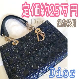 クリスチャンディオール(Christian Dior)のChristian Diorレディディオール トートバッグ(ショルダーバッグ)