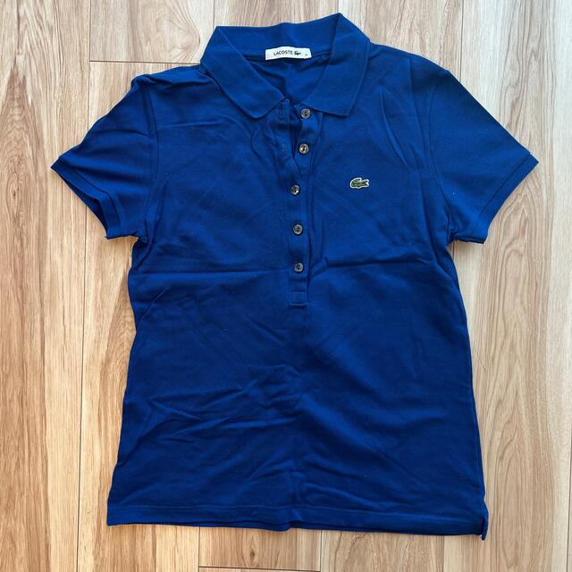 LACOSTE ラコステ ポロシャツ 青