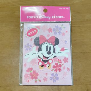 ディズニー(Disney)のあぶらとり紙　新品　ディズニー　リゾート　お土産　ミニー　桜　送料込　ピンク(その他)