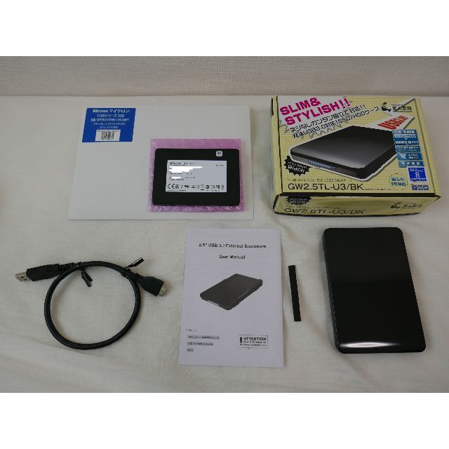 マイクロン製 SSD 2TB SATA 2.5インチの通販 by はぎー's shop｜ラクマ