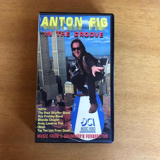 VHS 日本語字幕版 アントン･フィグ イン･ザ･グルーヴ Anton Fig