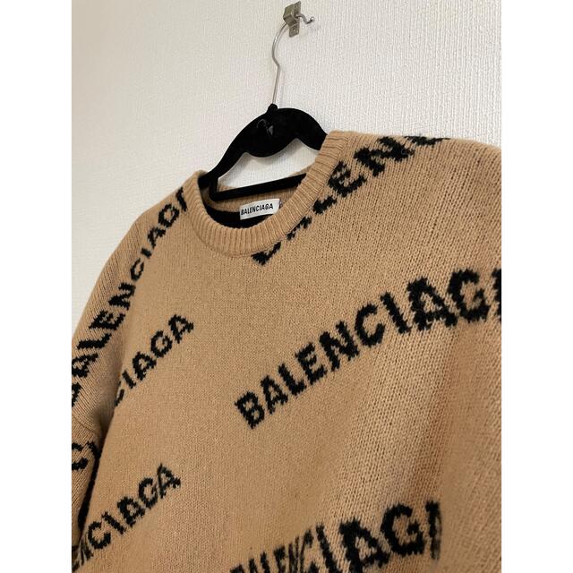 Balenciaga(バレンシアガ)のBALENCIAGA ジャカードロゴクルーネックセーター レディースのトップス(ニット/セーター)の商品写真