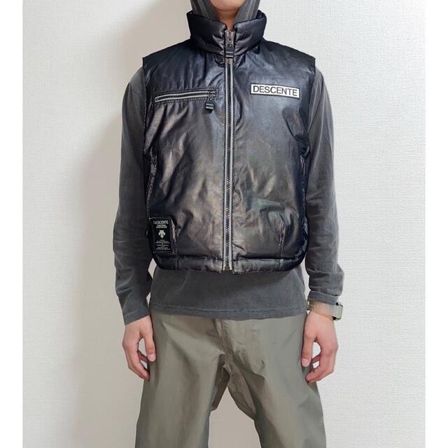 メンズ90s descente cyber gear generation ベスト