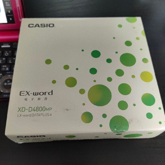 電子辞書 CASIO EX-word dataplus6 XD-D 4800