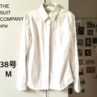 スーツカンパニー(THE SUIT COMPANY)のスーツカンパニー　ワイシャツ　白(シャツ/ブラウス(長袖/七分))