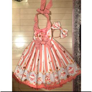 アンジェリックプリティー(Angelic Pretty)のAngelic Prety🎂JSK🎀カチュセット(ひざ丈ワンピース)